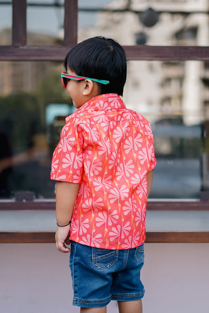 Red Bird Shirt