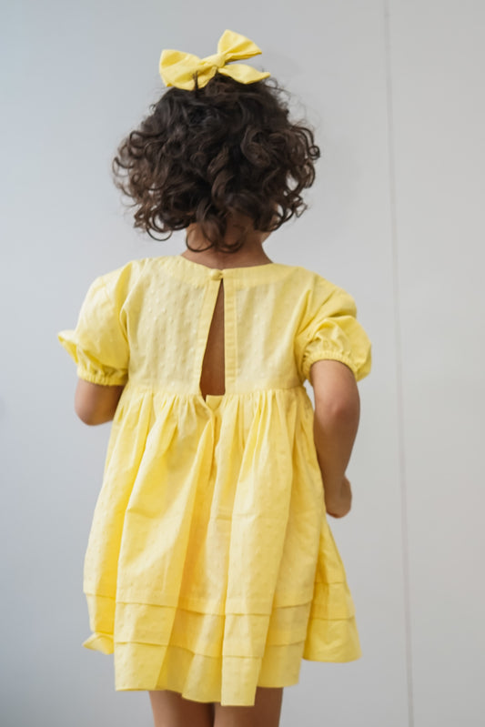 Yellow Bubble Dress